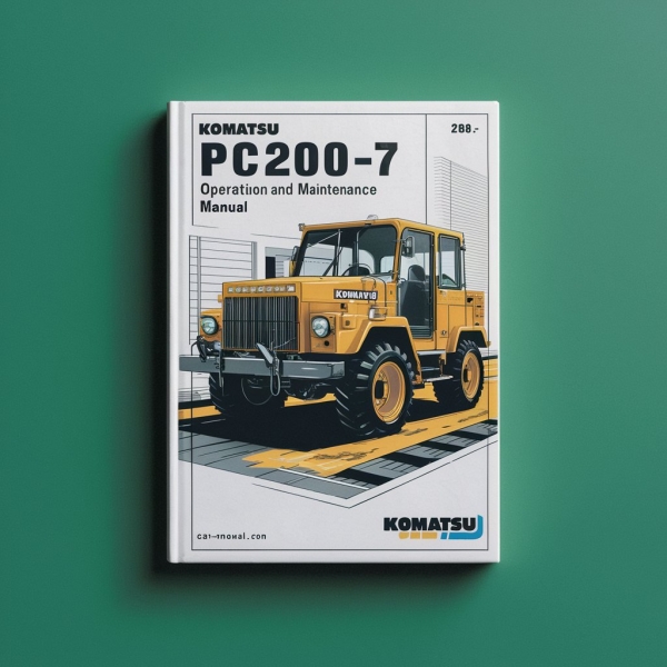 Komatsu PC200-7. PC220-7 operation and maintenance Manual