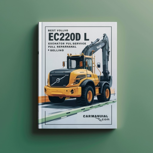 Best Volvo EC220D L EC220DL Excavator Full Service & Repair Manual # SELLING