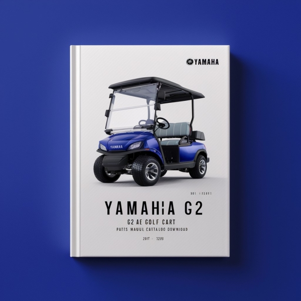 Yamaha G2 AE GOLF CART Parts Manual Catalog
