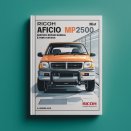 Ricoh Aficio MP2500 (product code D010) Service Manual & Parts Catalog PDF Download