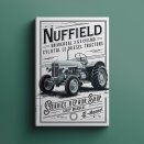Nuffield Universal 3 & 4 Cylinder Diesel Tractors Service Repair Shop Manual Download PDF