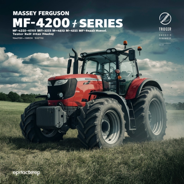 Massey Ferguson MF 4200 MF-4215 MF-4220 MF-4225 MF-4233 MF-4235 MF-4243 MF-4245 MF-4253 MF-4255 MF-4260 MF-4263 MF-4270 Tractor Workshop Shop Repair Service Manual PDF
